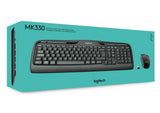 Logitech MK330 Wireless USB UK QWERTY Keyboard & Mouse