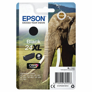 Epson 24XL Black C13T24314012 Expression Original Genuine Ink XP 850 860 950 960