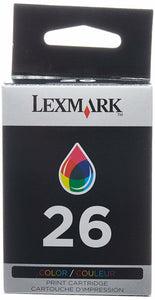 LEXMARK Original No 26 Color Ink Cartridges 10N0026E Z600 I3 Colour X1200 X2200