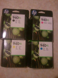 Genuine HP 940 XL Full Set Officejet Pro 8000 8500 Ink Cartridges FREE FAST POST