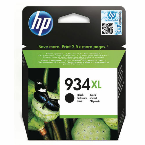 Genuine Original Hp 934XL C2P23AE Black Ink Cartridge New Sealed 2017 HP934 uk
