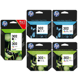 Genuine HP 302 Or 302XL Black or Colour or Set Ink Cartridges for Deskjet 3830