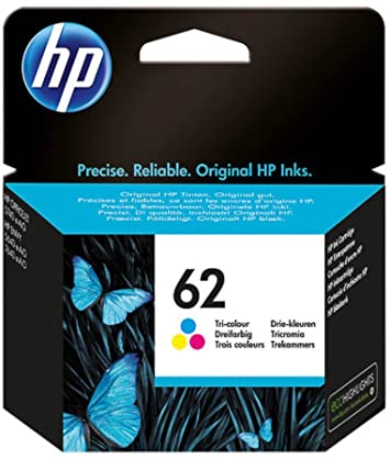 HP 62 Tri-colour Original Ink Cartridge