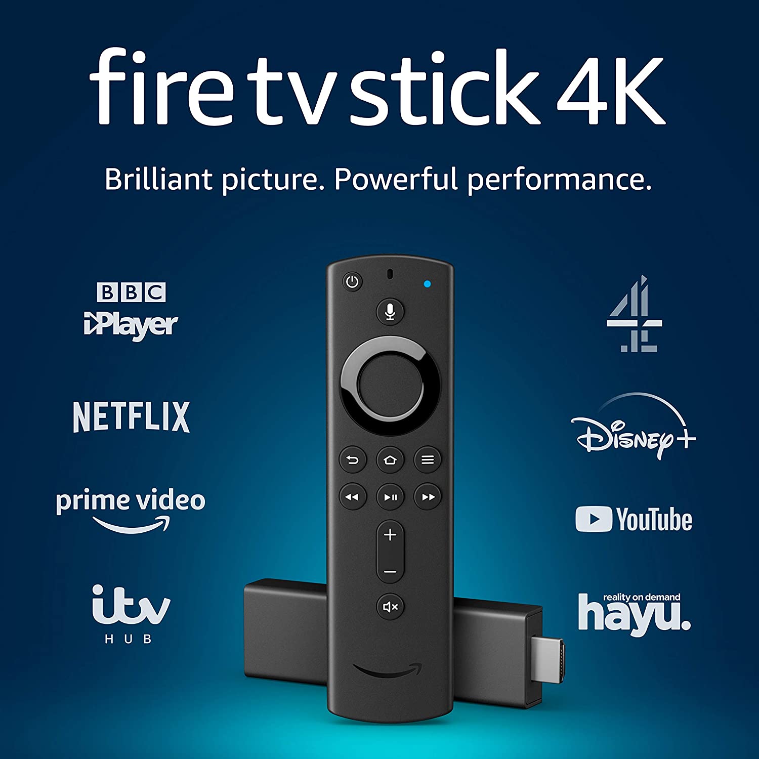 Fire TV Stick 4K Ultra HD with Alexa Voice Remote | streaming media player