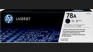 HP CE278A 78A Original LaserJet Toner Cartridge, Black, Single Pack