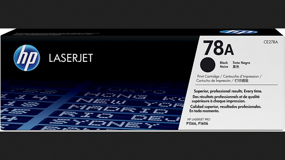 HP CE278A 78A Original LaserJet Toner Cartridge, Black, Single Pack