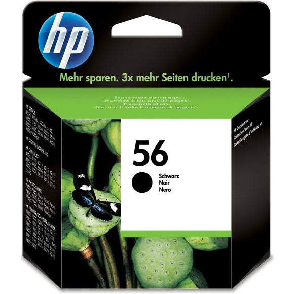 Genuine Original HP No 56 Black Ink Cartridge C6656AE DeskJet OfficeJet