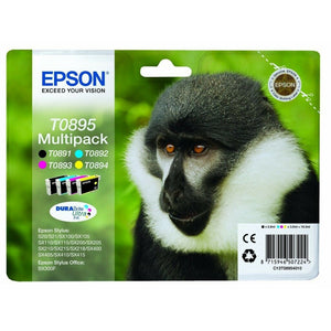 Epson T0895 Monkey Stilo S20 SX100 SX105 SX200 SX400 T0896 T0891 INCHIOSTRO BN