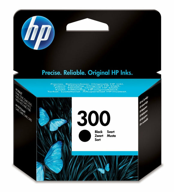 HP 300 Black Ink Cartridge Original F4580 C4680 D1660 F4280 F2420 CC640EE D5560