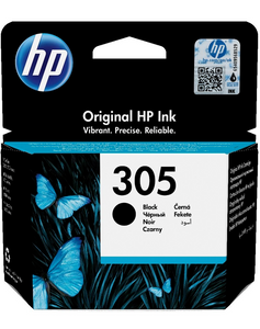 Genuine HP305 BK & COLOUR Ink Cartridges for DeskJet 2710 2720 Plus 4100 Lot