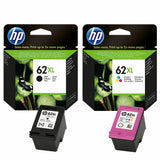 Genuine HP 62 Combo / 62XL Black / Colour Ink Cartridges for ENVY 5640 5540 OJ