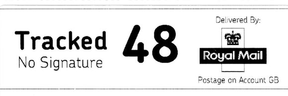 Royal Mail Tracked 48 Postage Charge